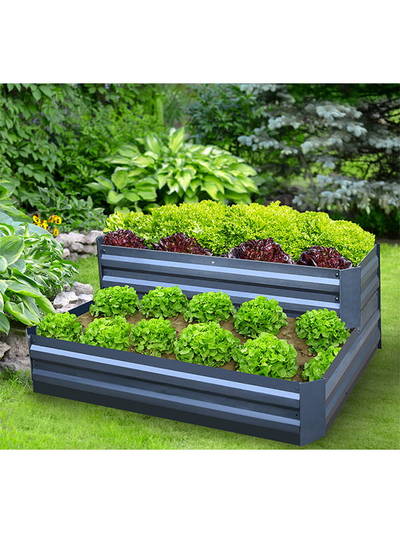 Smart fix raised metal garden bed TG3109038