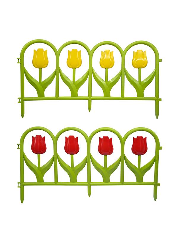 4pcs Tulip Plastic Edging Fence TG6102071