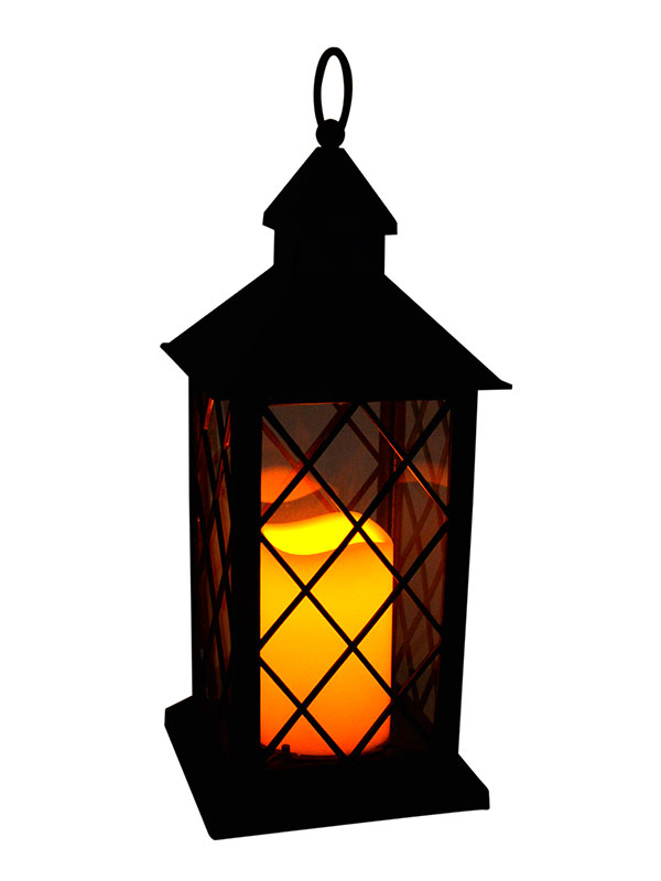 Candle Lantern with Grid TL0115002