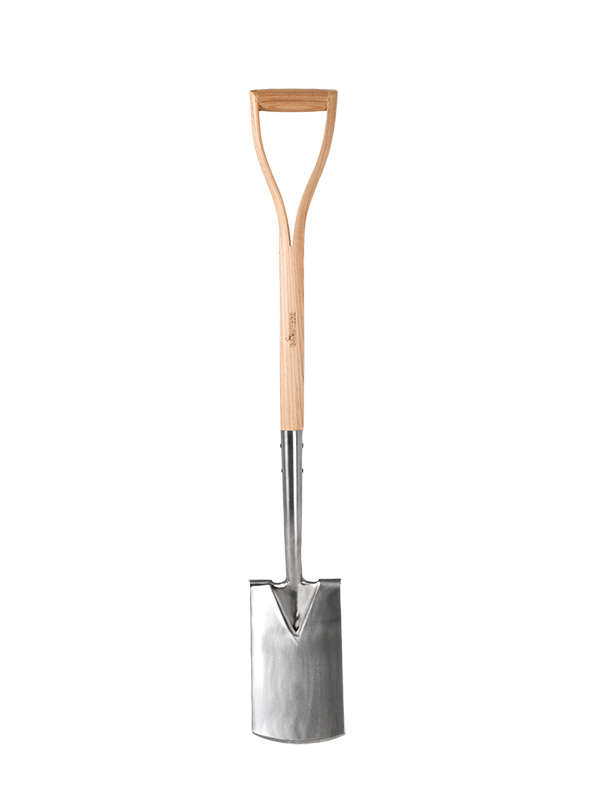 Wooden handle farm shovel TG22041005-A