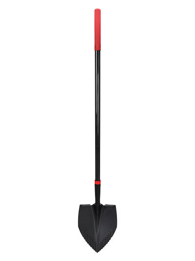 Long handle D-type round point shovel TG26033002