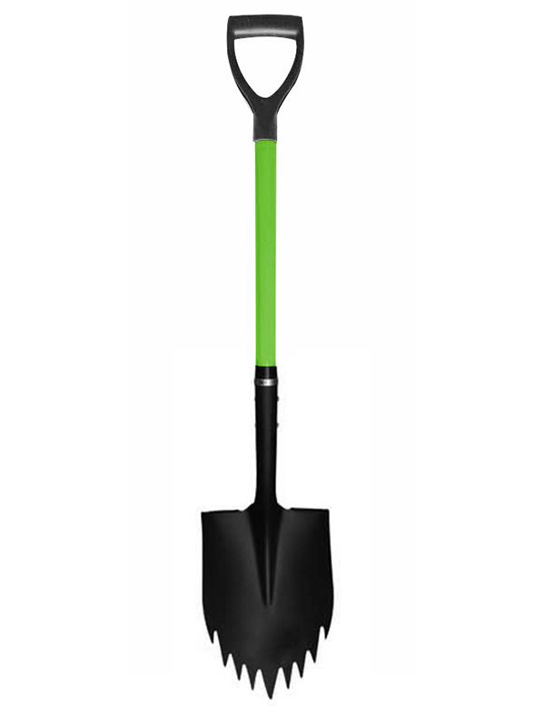 Garden D type handle serrated shovelTG2602048-D