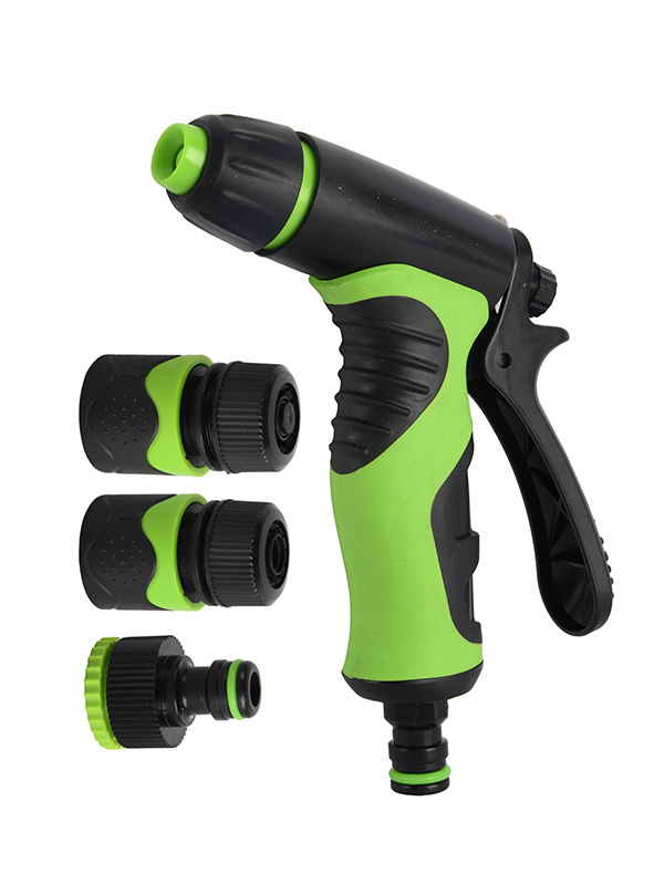 8-PATTERN PLASTIC SPRAY GUN AND HOSE SET TG7206068