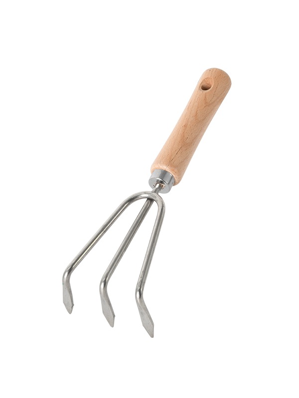 Wooden Handle Garden Hand Cultivator TG21041013-C