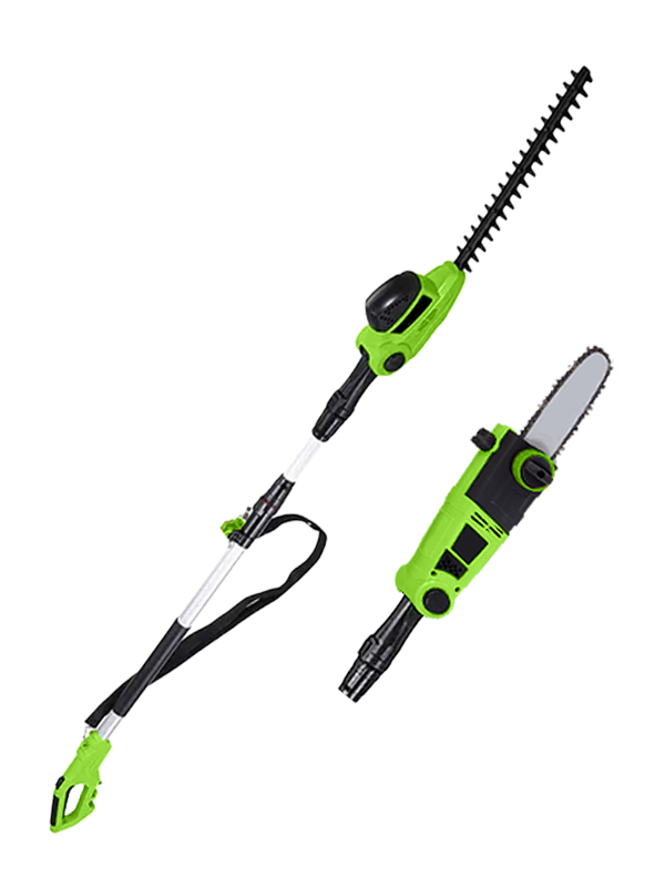 2 in 1 Pole Saw (750W) and Hedge Trimmer (550W)-GT107013